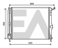 EACLIMA 31R60156 - Radiador, refrigeración del motor