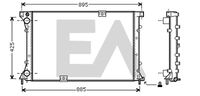 EACLIMA 31R60067 - Radiador, refrigeración del motor