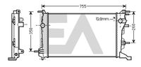 EACLIMA 31R60076 - Radiador, refrigeración del motor