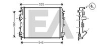 EACLIMA 31R60140 - Radiador, refrigeración del motor