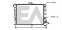 EACLIMA 31R62005 - Diámetro de salida 1 [mm]: 35<br>Calidad: Premium<br>Diámetro de entrada 1 [mm]: 35<br>Tipo radiador: Aletas refrigeración soldadas<br>Profundidad de red [mm]: 32<br>Longitud de red [mm]: 498<br>Ancho de red [mm]: 394<br>Material: Aluminio<br>Material: Plástico<br>