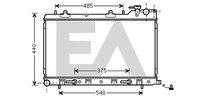 EACLIMA 31R68046 - Diámetro de salida 1 [mm]: 38,5<br>Calidad: Premium<br>Diámetro de entrada 1 [mm]: 38,5<br>Tipo radiador: Aletas refrigeración soldadas<br>Restricción de fabricante: CALSONIC<br>Profundidad de red [mm]: 23<br>Longitud de red [mm]: 360<br>Ancho de red [mm]: 688<br>Material: Aluminio<br>Material: Plástico<br>