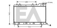 EACLIMA 31R68039 - Radiador, refrigeración del motor