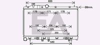 EACLIMA 31R68052 - Radiador, refrigeración del motor