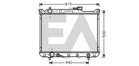 EACLIMA 31R69038 - Radiador, refrigeración del motor