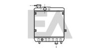 EACLIMA 31R67009 - Diámetro de salida 1 [mm]: 32<br>Calidad: ALTERNATIVO<br>Diámetro de entrada 1 [mm]: 32<br>Tipo radiador: Aletas refrigeración unidas mecánicamente<br>Restricción de fabricante: VALEO<br>Profundidad de red [mm]: 34<br>Longitud de red [mm]: 310<br>Ancho de red [mm]: 360<br>Material: Aluminio<br>Material: Plástico<br>