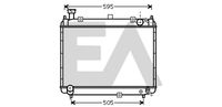 EACLIMA 31R71114 - Radiador, refrigeración del motor