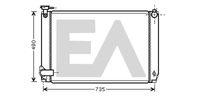 EACLIMA 31R71231 - Radiador, refrigeración del motor