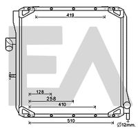 EACLIMA 31R72007 - Radiador, refrigeración del motor