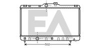 EACLIMA 31R71293 - Diámetro de salida 1 [mm]: 32<br>Calidad: Premium<br>Diámetro de entrada 1 [mm]: 32<br>Tipo radiador: Aletas refrigeración soldadas<br>Restricción de fabricante: DENSO<br>Profundidad de red [mm]: 16<br>Longitud de red [mm]: 347<br>Ancho de red [mm]: 638<br>Material: Aluminio<br>Material: Plástico<br>