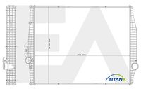 EACLIMA 31R76006T - Radiador, refrigeración del motor