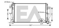 EACLIMA 31R77059 - Radiador, refrigeración del motor