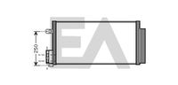 EACLIMA 30C03013 - Condensador, aire acondicionado