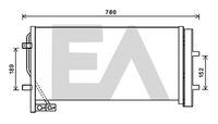 EACLIMA 30C02029 - Condensador, aire acondicionado