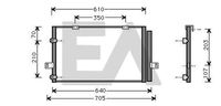 EACLIMA 30C05002 - Condensador, aire acondicionado