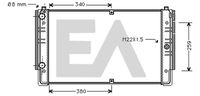 EACLIMA 31R77096 - Radiador, refrigeración del motor