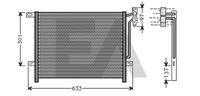 EACLIMA 30C07035 - Condensador, aire acondicionado