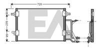 EACLIMA 30C02014 - Condensador, aire acondicionado