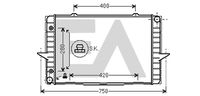 EACLIMA 31R78022 - Radiador, refrigeración del motor