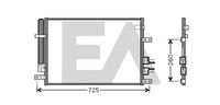 EACLIMA 30C03011 - Condensador, aire acondicionado