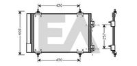 EACLIMA 30C10020 - Condensador, aire acondicionado