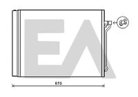 EACLIMA 30C07036 - Condensador, aire acondicionado