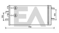 EACLIMA 30C07041 - Condensador, aire acondicionado