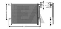 EACLIMA 30C07028 - Condensador, aire acondicionado