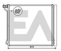 EACLIMA 30C07038 - Condensador, aire acondicionado