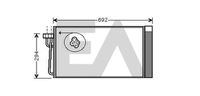 EACLIMA 30C07044 - Condensador, aire acondicionado