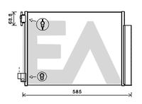 EACLIMA 30C15002 - Condensador, aire acondicionado