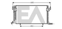 EACLIMA 30C10006 - año construcción desde: 09/2000<br>para OE N°: 6455.Y9/9637416580<br>Artículo complementario / información complementaria 2: con secador<br>Ancho de red [mm]: 418<br>Profundidad de red [mm]: 16<br>