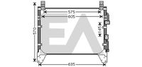 EACLIMA 30C20021 - Condensador, aire acondicionado