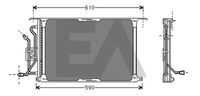 EACLIMA 30C22009 - Condensador, aire acondicionado