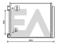 EACLIMA 30C18052 - Condensador, aire acondicionado