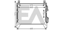 EACLIMA 30C20032 - Condensador, aire acondicionado