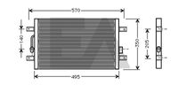 EACLIMA 30C25048 - Condensador, aire acondicionado