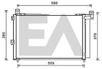 EACLIMA 30C22051 - Condensador, aire acondicionado