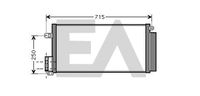 EACLIMA 30C25054 - Condensador, aire acondicionado