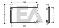 EACLIMA 30C25012 - Condensador, aire acondicionado