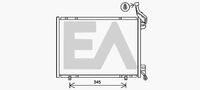 EACLIMA 30C22038 - Condensador, aire acondicionado