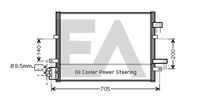 EACLIMA 30C22044 - Condensador, aire acondicionado