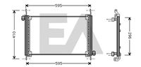 EACLIMA 30C25047 - Condensador, aire acondicionado