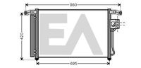 EACLIMA 30C28027 - Condensador, aire acondicionado