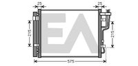 EACLIMA 30C28032 - Condensador, aire acondicionado