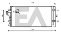 EACLIMA 30C28058 - Condensador, aire acondicionado