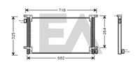 EACLIMA 30C30006 - Condensador, aire acondicionado