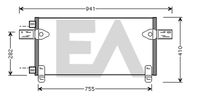 EACLIMA 30C47006 - Condensador, aire acondicionado