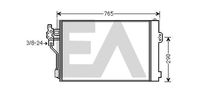 EACLIMA 30C50051 - Condensador, aire acondicionado