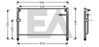 EACLIMA 30C52009 - Condensador, aire acondicionado